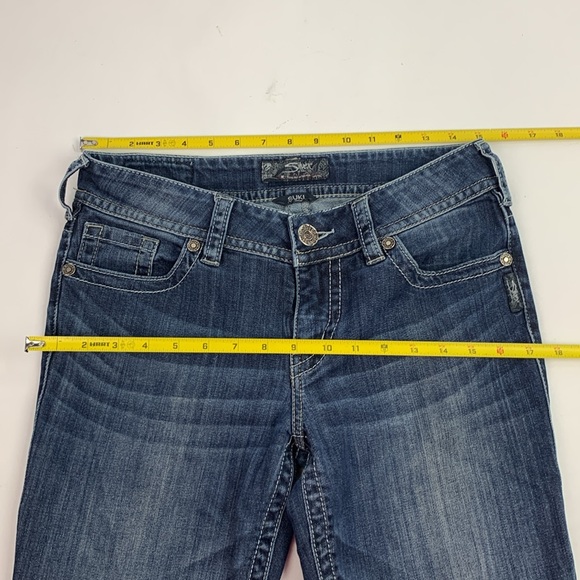 Silver Jeans Suki Bootcut Size 29 Medium wash denim with stretch - Picture 10 of 14